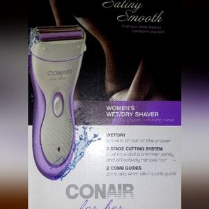 SHAVER WET/DRY SATINY SMOOTH WOMENS NEW
